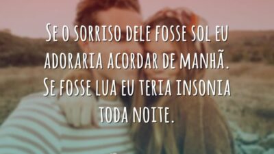 Se o sorriso dele