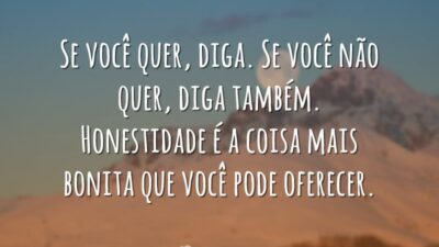 Se você quer