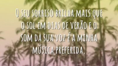 Seu sorriso brilha