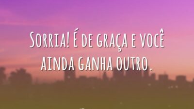 Sorria! É de graça e você ainda ganha outro.