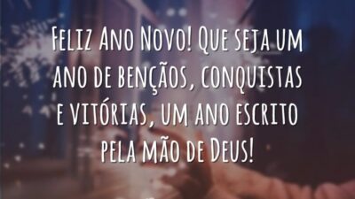 Um ano de bençãos