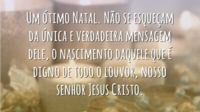 Um ótimo Natal