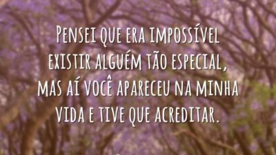 Uma pessoa especial