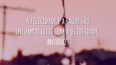 A felicidade e a saúde