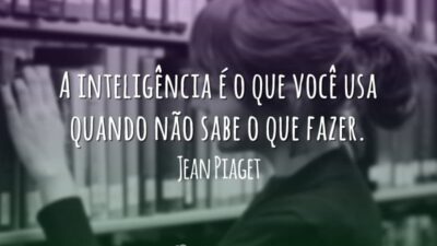 A inteligência é o que você usa quando não sabe o que&hellip;