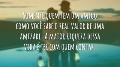 A maior riqueza dessa vida
