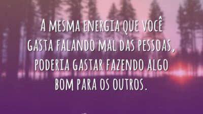 A mesma energia