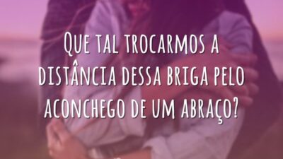 Aconchego de um abraço