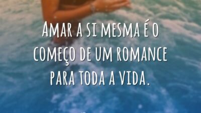 Amar a si mesma é o começo de um romance para toda&hellip;