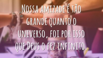 Amizade como o universo