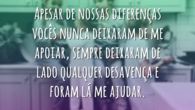 Apesar de nossas diferenças