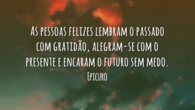 As pessoas felizes