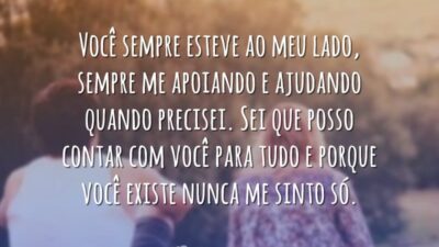Com você posso contar