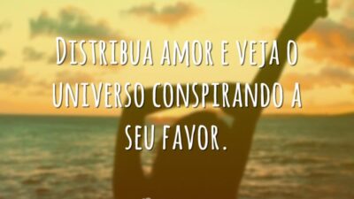 Distribua amor e veja