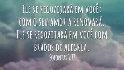 Ele se regozijará em você