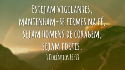 Estejam vigilantes