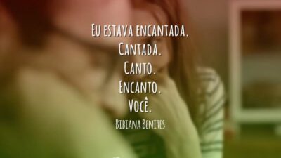Eu estava encantada