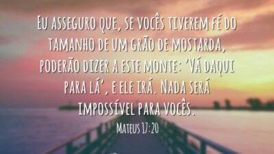 Nada será impossível