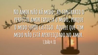 No amor não há medo
