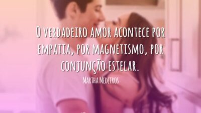 O amor acontece por magnetismo