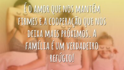 O amor nos mantém