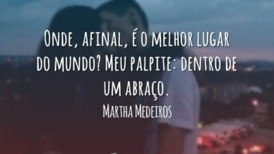Dentro de um abraço