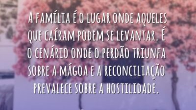 Onde o perdão triunfa