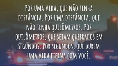 Por uma vida que