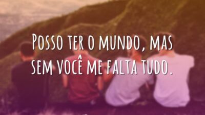 Posso ter o mundo