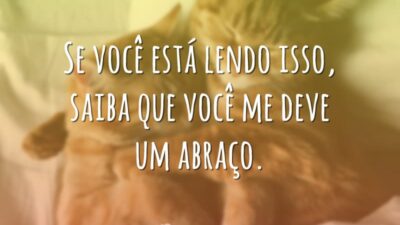 Se você está lendo isso
