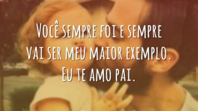 Você sempre foi e sempre vai ser meu maior exemplo. Eu te&hellip;