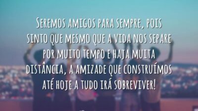 Seremos amigos para sempre