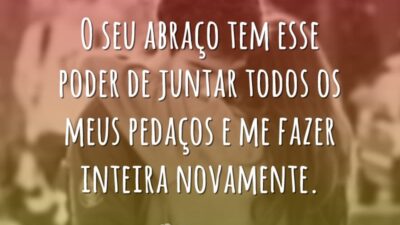 Seu abraço tem poder
