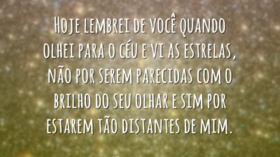 Tão distante de mim