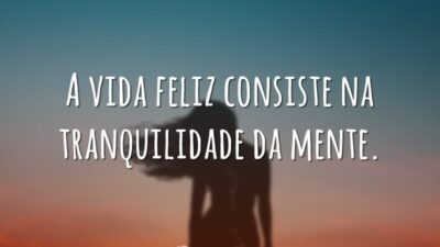 Tranquilidade na mente