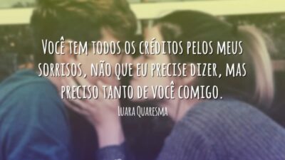 Você me faz sorrir