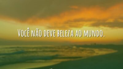 Você não deve