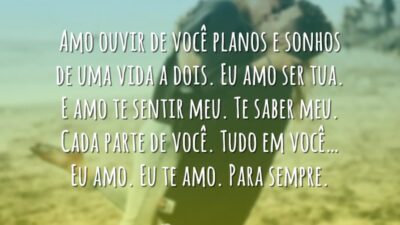 Amo cada parte sua