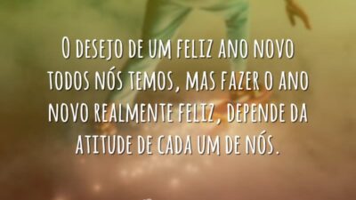 Ano novo realmente feliz