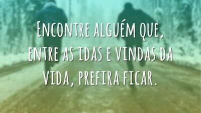 Encontre alguém que fique