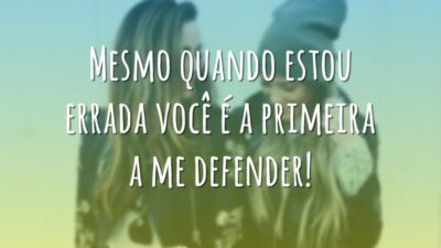 Mesmo quando estou errada