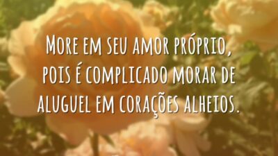 More no amor próprio