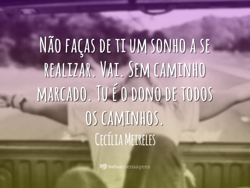 Frases de Cecília Meireles - Belas Mensagens