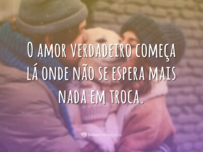 O amor verdadeiro