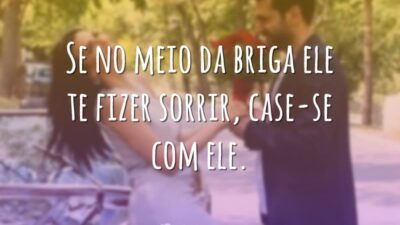 Se no meio da briga