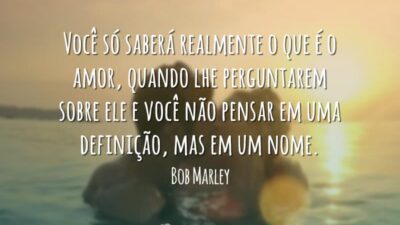 Saberá o que é amor