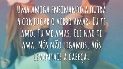 Uma amiga ensinando