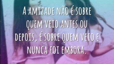 Veio e nunca foi embora