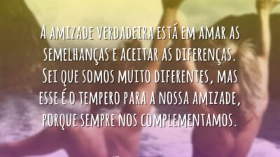 A amizade verdadeira