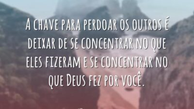 A chave para perdoar
